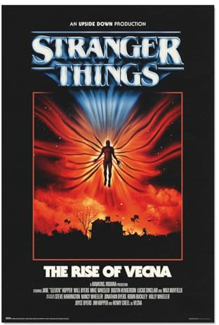 Grupo Erik Poster Stranger Things Season 5-36 x 24 inches / 91.5 x 61 cm - Shipped Rolled Up - Cool Posters, Art Poster, Wall Posters & Prints