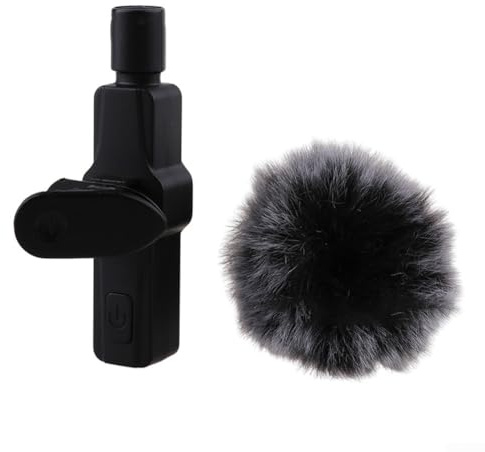 Mikrofon-Windschutz für den Außenbereich, kompatibel mit 58-mm-Knopf-Mikrofonen, entwickelt zur Reduzierung von Windgeräuschen und Interferenzen (0,5 mm)