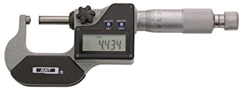 CNC QUALITÄT Digital Bügelmessschraube Messbereich 0-25 mm - flache und ballige Messflächen - IP65 Schutz