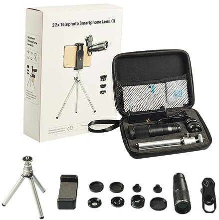 HEMOTON Handyobjektiv Mit Externem Handyobjektiv Inklusive Fisheye-objektiv Makroobjektiv Und Weitwinkelobjektiv Für Kamera-objektive