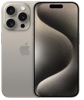 Apple iPhone 15 Pro 1 TB Natürliches Titan- (Generalüberholt)