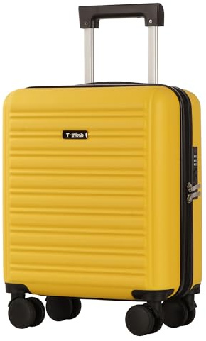 T-LOVENDO.ES Maleta de Cabina Pequeña Viaje Trolley 16” (30L). Equipaje de Mano ryanair, Wizz Air, Easyjet.4 Ruedas 45x35x20cm. Semirigida. Cerradura. Asa telescópica.