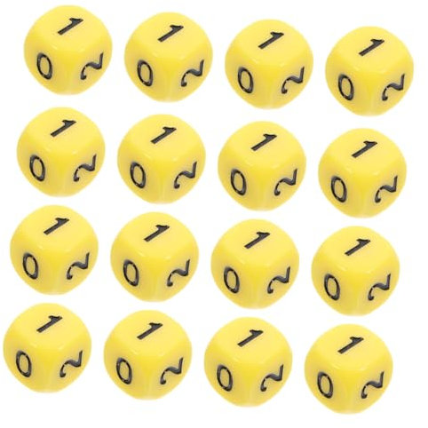 QUMIIRITY 20stücke Seitige Acrylwürfel Mit Abgerundeten Ecken Mathe-spielwürfel Für Lernspiele Problemlösungsfähigkeiten Und Rechenfertigkeiten