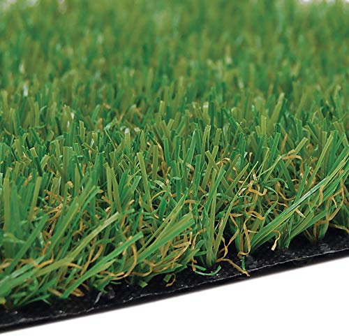 TENAX Irish Plus 2,00x5 m Vert, Gazon Synthétique 25 mm pour Jardins, Terrasses, Balcons, Gazon Artificiel pour Extérieurs et Intérieurs