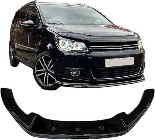 yaohaishao Coche Alerón Delantero para VW Caddy MK4 Maxi 2015-2019, Frontal Spoiler Labio Difusor Separador Tuning Performance Accesorios
