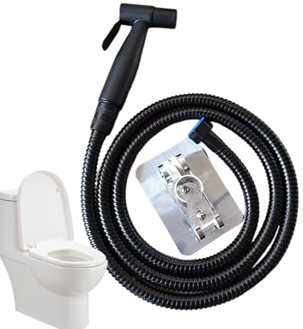 Spray bidet, spruzzatore portatile per WC | Spray per WC | Attacco bidet con regolazione della pressione 'acqua, strumento di pulizia per campeggio camper