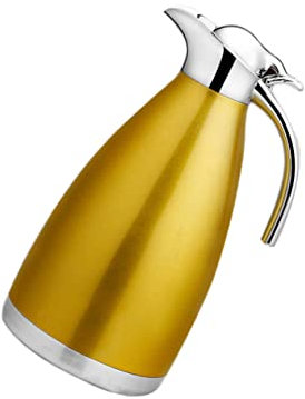 Alipis Termo De Acero Inoxidable Botella Térmica De Recipiente Hogar Para Llevar Café o Té Aislamiento Térmico Botella De Agua Para Restaurantes