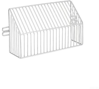 Copertura di scarico laterale in acciaio inossidabile 304 per grondaie con design curvo di sicurezza, rete anti intasamento e caratteristiche di esclusione animali (M)