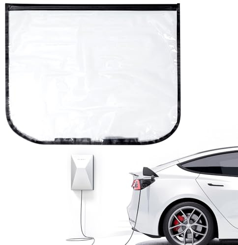 EV Charger Cover, Car Charger Cover, EV Charg-er Port Cov-er, NlsqUK Universals Rain Co/ver, Electric Car E-V Waterproof Co/ver of Charging Port, Outdoor Car Charging Por-t Plug Cov/er