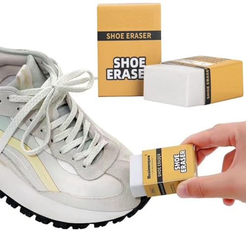 KRFWGUU 2 Stück Lederschuhe Radiergummi, Schuhradierer, Wildleder Radiergummi, Nubukleder Radierer, Schmutzradierer Schuhe, Reinigungsgummi Für Wildleder- Und Nubukschuhe, Suede And Nubuck Cleaner