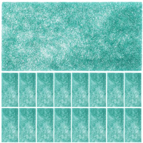 Milisten 20pcs Emery Dishcloth Multi-Function Reusable Scrub Sponge for Kitchen Convenient Wok Sponge Household Cleaning Accessory Compact