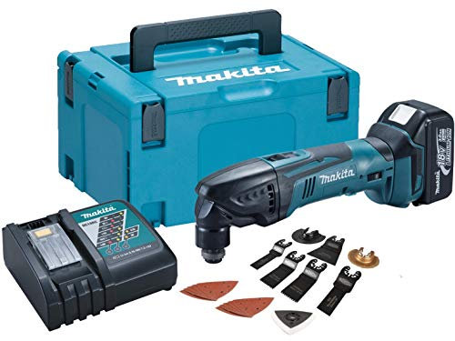 Makita DTM50 18v LXT Cordless Multi Tool - 1 x 3.0ah Battery + Case +Accessories