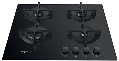 Whirlpool gaskochfeld 60cm 4 brenner schwarz gob616nb