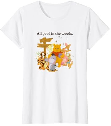 Disney Winnie The Pooh Group Shot All Good In The Woods T-Shirt