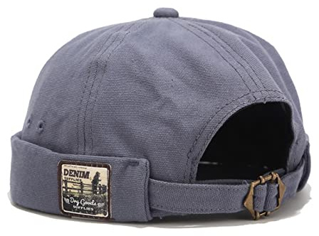 Faringoto Unisex Brimless Hats Visor-Less Sailor Skullcap Beanies
