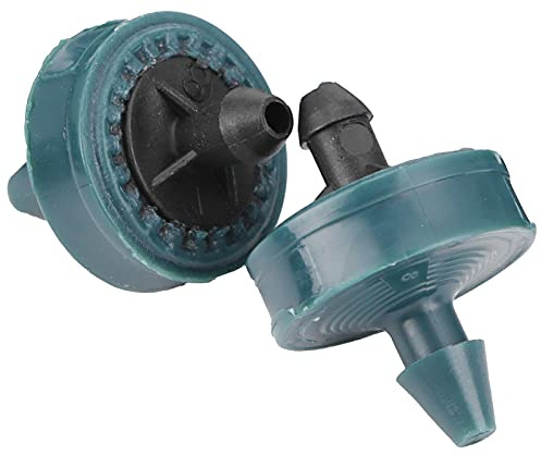 TKSE Goutteurs de Système d'irrigation, 100 Pièces/sac 8L Goutteurs à Compensation de Pression Micro Système d'irrigation Goutte à Goutte Arroseur d'arrosage