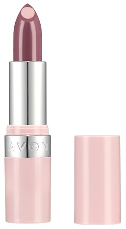 AVON Hydramatic Shine Lippenstift Mauvelous | Feuchtigkeitsspendender Lippenstift mit Hyaluronkern und glänzendem Finish, Mauveton