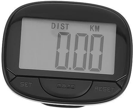 Milisten 1ensemble Podomètre Portable avec Clip Compteur Calories Écran LCD Large pour Activités Sportives Mesure Précise pour Marche Jogging pour Adultes Et Personnes Âgées