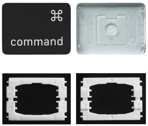 CTBDZ Tappo chiave individuale con cerniera di ricambio per MacBook Pro 13 15 modello A1706 A1707 A1708 2016-2017 anno (tasto comando sinistro)