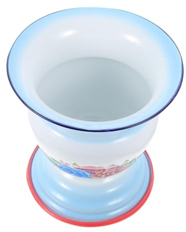 PACKOVE Escupidera Vintage de Hierro, Orinal Doméstico Redondo para Niños, Fácil de Limpiar y Transportar, Base Antideslizante Hogar