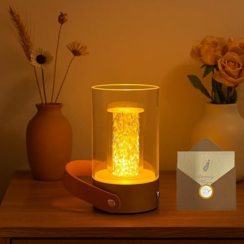 YITGOG Rechargeable Table Lamp,Touch Control Table Lamp, 3-Way Dimmable Bedside Lamps Nightstand Lamps, 3 Colors and Dimmable,Led Desk Light Cordless Touch Lamps for Bedroom Living Room Dining Room