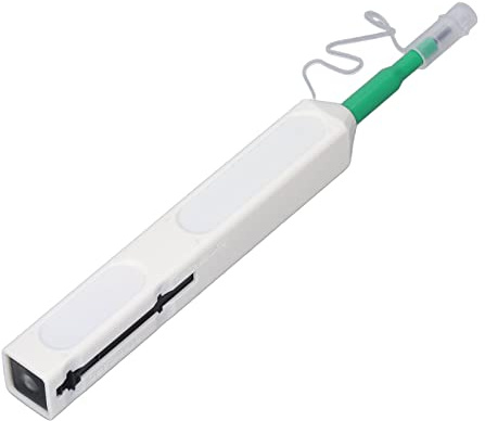 Aramox Fiber Optic Cleaner Pen, 2.5mm End Face Cleaning Tool for Connector SC FC ST E2000. Easily Cleans 180 Degree, Field Tested LC, User Friendly Design, Keep Clean