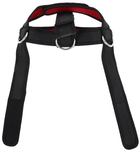 OFFIGAM Arnés Ajustable para Entrenamiento de Fuerza Cuello y Cabeza con Gorra Ergonómica, Cinturón de Levantamiento de Pesas para Ejercicios en Casa y Gimnasio, Equipo de Fitness