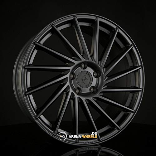 KESKIN KT17 MATT BLACK PAINTED 8,5x19 ET45 5.00x5x108 Hub Hole 72.60 mm - Alu felgen