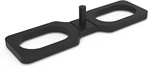 My Plast Terrassen-Abstandhalter geschlossen - 4 mm Fuge, 2.000 Stück | Flach - hochwertiger Distanzhalter für Terrassendielen