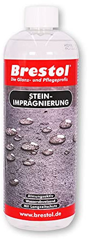 Imprégnation de pierre 1000 ml – Revêtement de pierre, protection de façade, imprégnation de béton, imprégnation de brique, imprégnation de toit, imprégnation de cheminée.