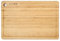 KLAMER Schneidebrett Bambus rutschfest mit Saftrille – Premium Holz-Brett, 38x25x2cm, leicht reinigbar, antiseptisch, umweltfreundlich, Natur-Holz