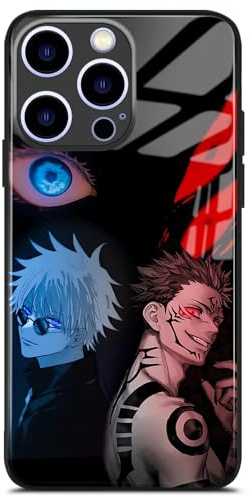 King of Curses vs Six Eyes Aesthetic Anime Case for iPhone 13 Pro Max