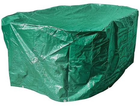 Unibos Garden Furniture Cover - Waterproof, Windproof Rectangle Patio Table Cover (213x132cm)