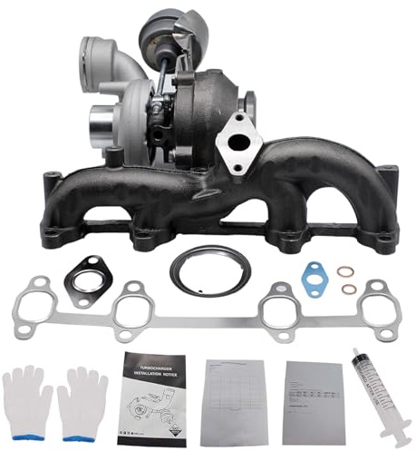 Bapmic Turbolader Ersatz für V..W T5 1.9 TDI Transporter V 7EB, 7EJ, 7HB, 7HJ 2003-2009 AXB AXC 038253056M 038253010N Abgasturbolader