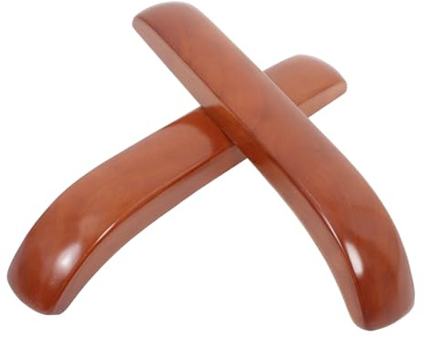 SHINEOFI Holz Armlehnenpolster für Bürostuhl Ergonomische Ersatzteile mit Bequemem Griff Passend für Drehstuhl und Arbeitszimmer