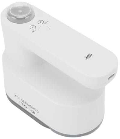 Viaje de Hierro Mini con Vapor para Ropa, Mini Máquina de Planchado Portátil, Mano Recargable de Vapor Seco de Vapor Seco para Ropa.
