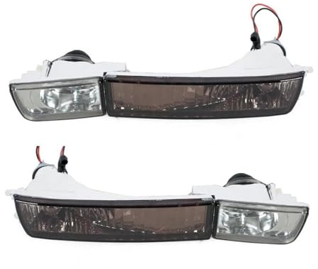 SVTSTRQE Faros antiniebla Para VW Para Golf Para Jetta Mk3 1993 1994 1995 1996 1997 1998 Niebla Del Paragolpes Delantero Luz Intermitente