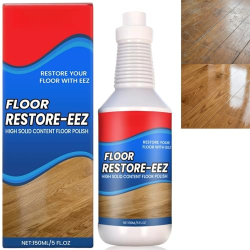 Floor Restore Eez,Wood Floor Restorer & Polish - Liquid Cleaner,Rejuvenate Wood Floor & Hardwood Restorer,Flooring Renewal Agent,Revitalize,Protect & Shine Wooden Floors,Laminate,Vinyl & More