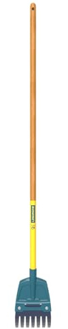 Peigne Paysagiste XR3 Duopro® – Dents Acier Trempé – pour Déchets Végétaux – Manche Bois PEFC 130 cm – Pièces de Rechange Disponibles