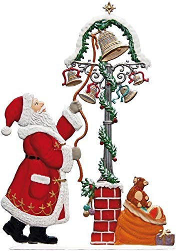 Wilhelm Schweizer Zinnfigur Nikolaus läutet Glocken Jahresnikolaus 2016