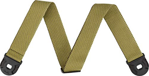 Fender® »QUICK GRIP LOCKING END STRAP - POLYESTER« Gitarrengurt mit Gurt-Sicherungssystem - Polyester - 1 Stück - Farbe: Vintage Tweed