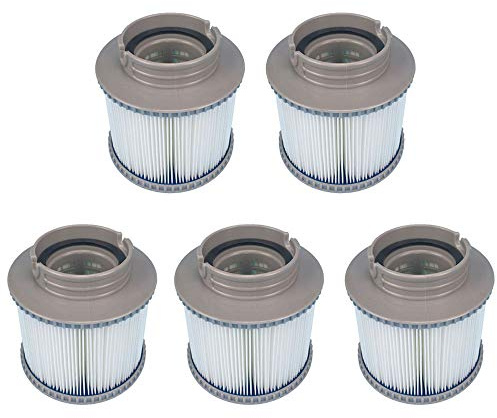 WuYan 5 filtri di ricambio per MSpa FD2089, pompa a cartuccia per piscina, hot sub e spa