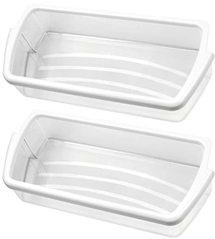 2 PACKS W10321304 Refrigerator Door Shelf by AMI PARTS Fit for Whirl-pool fridge shelf replacement WRS325FDAM02 WRS325FDAM04 WRS325FDAB02 WRS325FDAB06 WRS325FDAD02, Replaces AP6019471 PS11752778