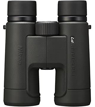 NIKON Binocolo PROSTAFF P7 8x42, Compatto, Leggero e Resistente, Impermeabile, Lenti e Prismi Rivestimento Multistrato, nero