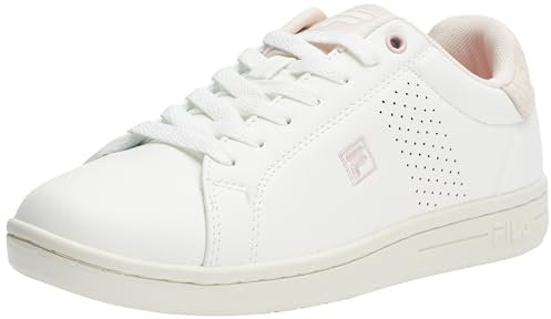 FILA Damen Crosscourt 2 NT wmn Sneaker, White-Mauve Chalk, 41 EU Weit