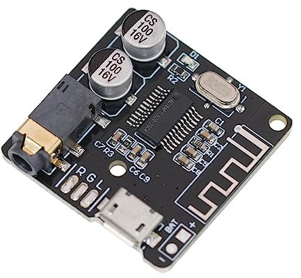 DAGIJIRD 2* Wireless Bluetooth 5.1 Power Amplifier Board Stereo Audio Circuit Board Module for DIY Speakers