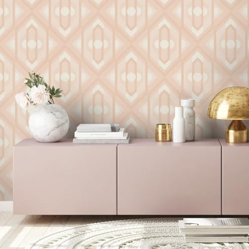 A.S. Création Retro Tapete 70er -Tapete Vintage Grafik Beige Creme Weiß - A.S. Création Vliestapete Retro Chic 395315-8,50m x 0,53m - Made in Germany