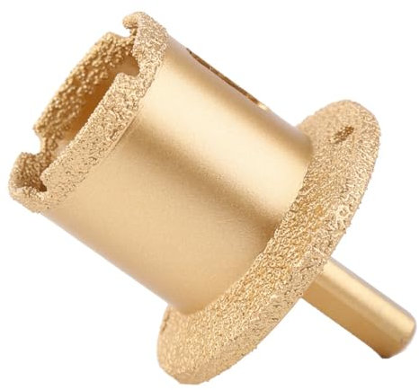 Fresa per foro per lavabo con maniglia triangolare Sega a tazza diamantata brasata Punte per trapano per strumenti per aprire il lavabo per piastrelle in ceramica di marmo,50,70