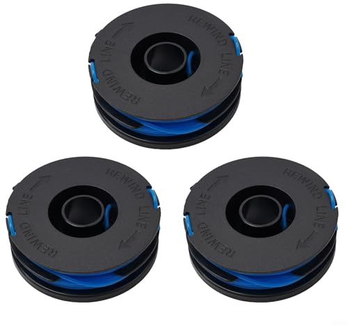 Strimmer Spool & Line,Trimmer Spool Line,Grass Strimmer Replacement Spool for Spear & Jackson GT450,GT600,N1F-GT-280/450-D,N1F-GT-300/600-D,S4528ET,S6030ET(3pcs)