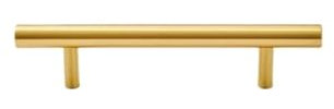 TüRknauf Minimalistischer Schrankgriff aus massivem Messing, klassischer Leichter Luxus-Schubladen-Goldknopf, Langer Schranktürgriff TüRknauf Drehbar(Color:25-L-150mm-96mm)